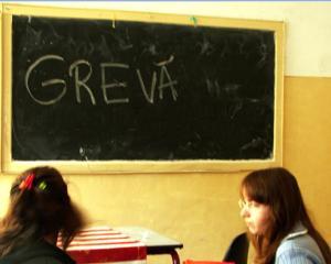 Incepe greva profesorilor in plin Bacalaureat - luni intra in greva 3.000 de profesori din Cluj